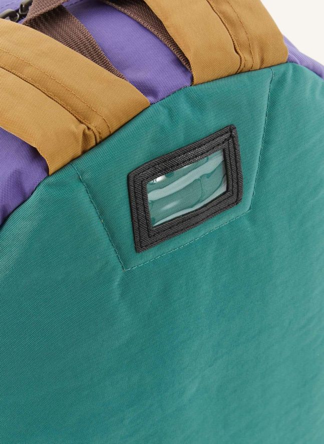 Sac à Dos Color Block Multi | Vert émeraude