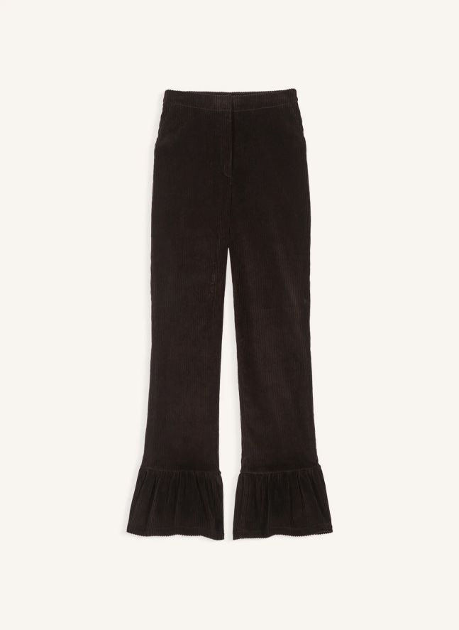 Pantalon Percy Coton | Marron