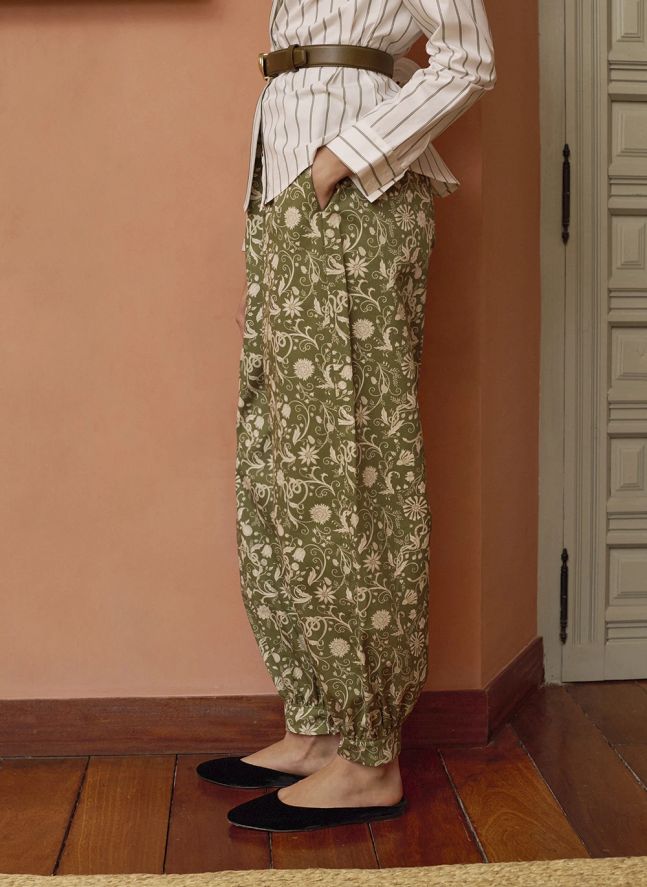 Pantalon Phineas Coton | Olive