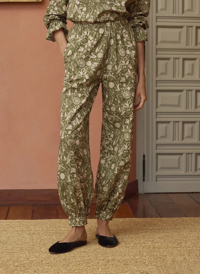 Pantalon Phineas Coton | Olive