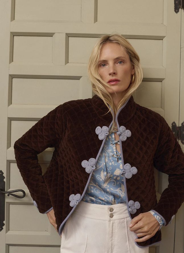 Veste Jazz Coton | Marron