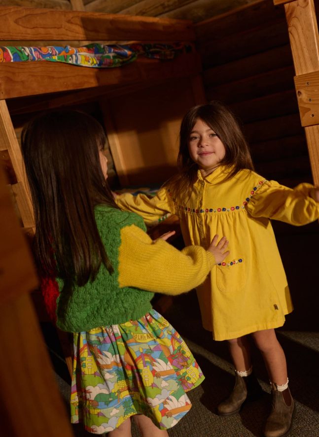Robe Smockée Daisy | Jaune