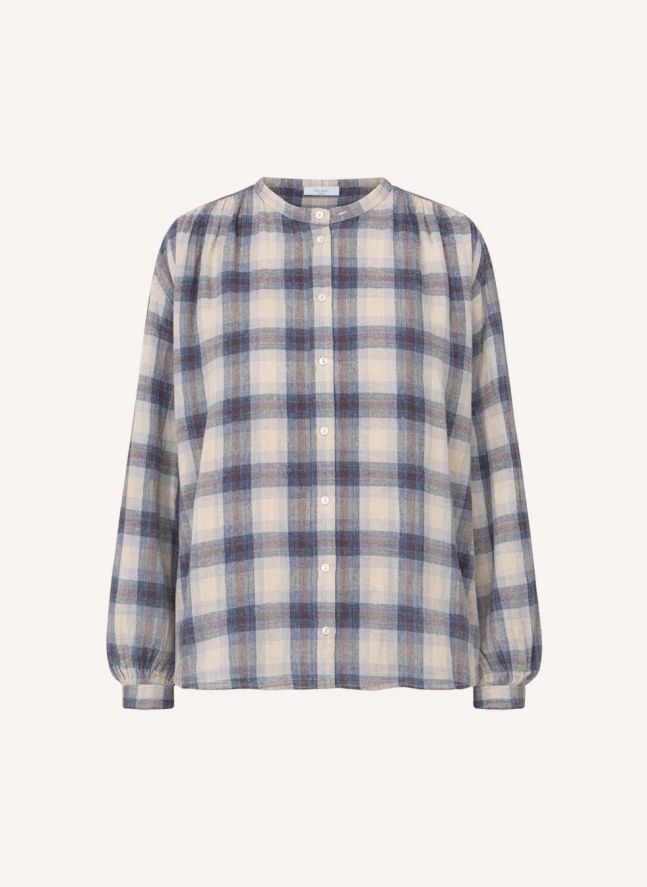 Blouse Nyka Coton Bio | Bleu