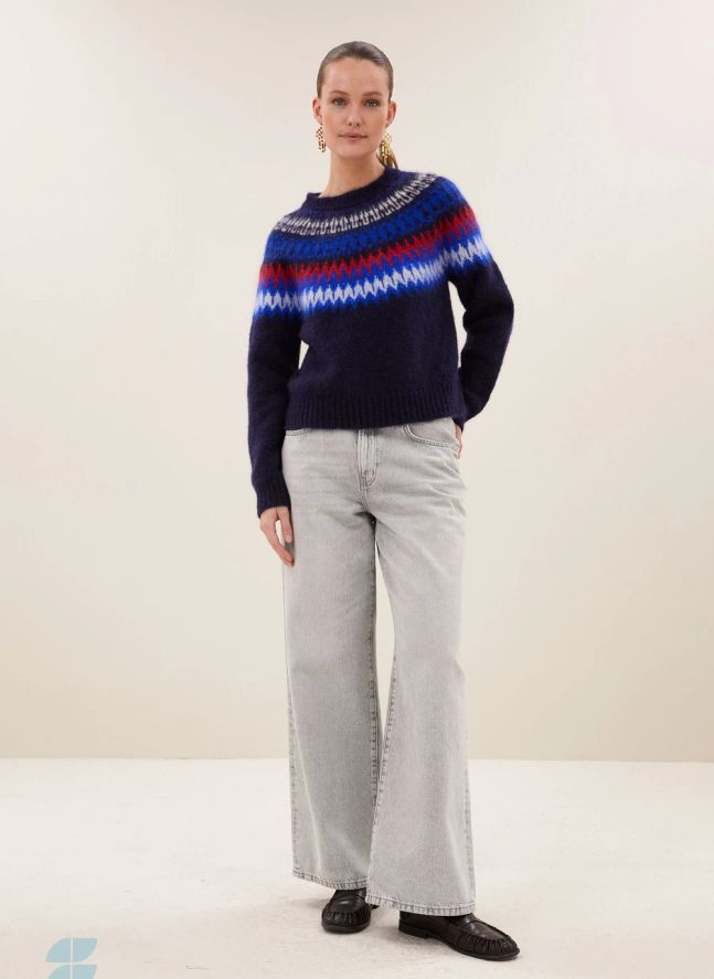 Pull Jackie Mohair | Bleu marine