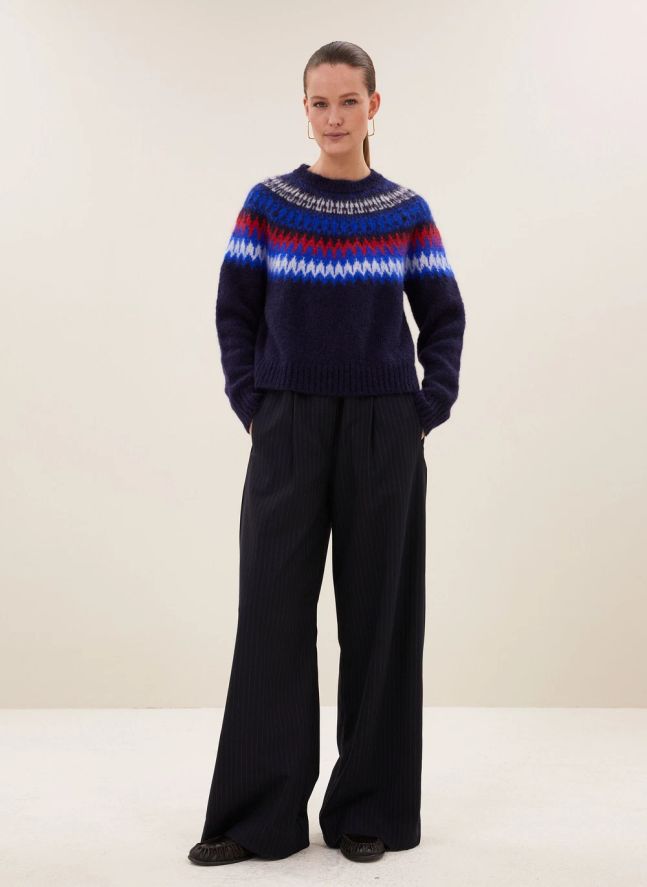 Pull Jackie Mohair | Bleu marine