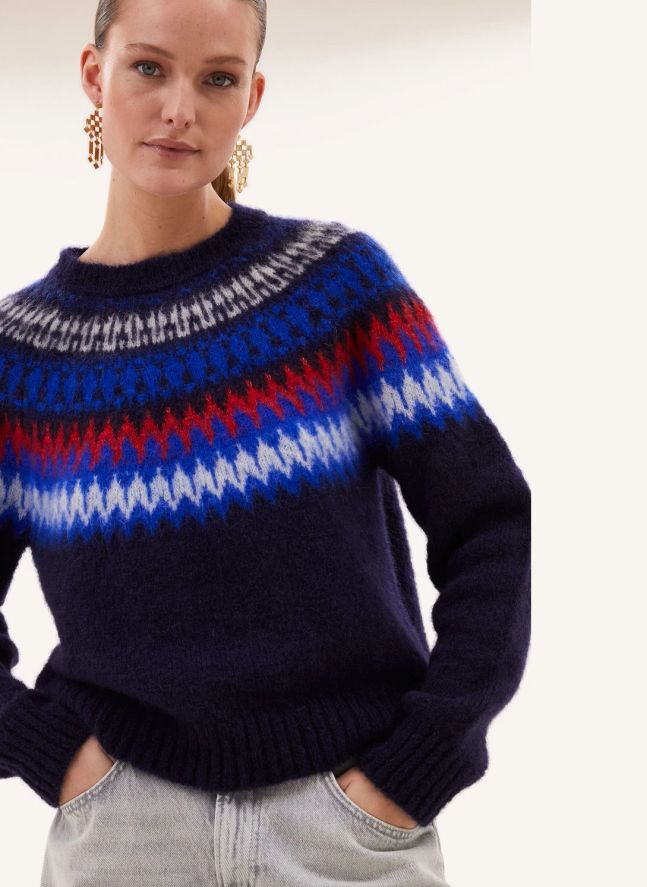 Pull Jackie Mohair | Bleu marine