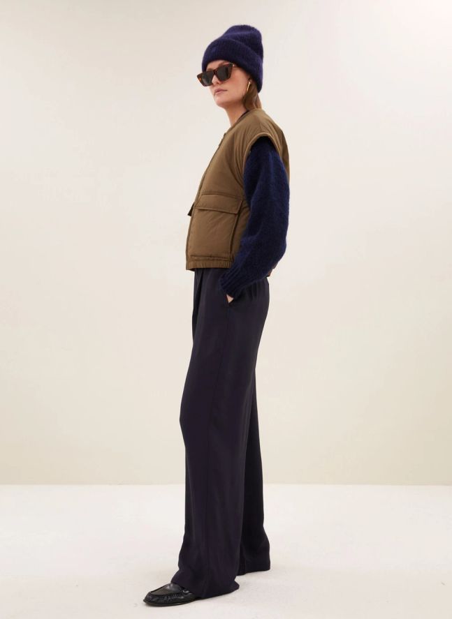 Veste Sans Manches Gio | Marron