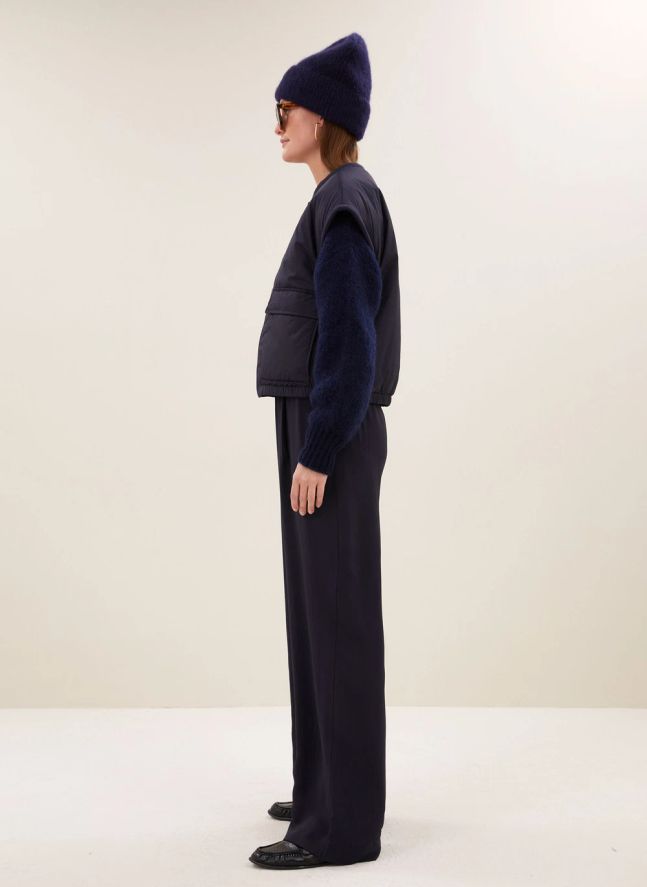 Veste Sans Manches Gio | Bleu marine