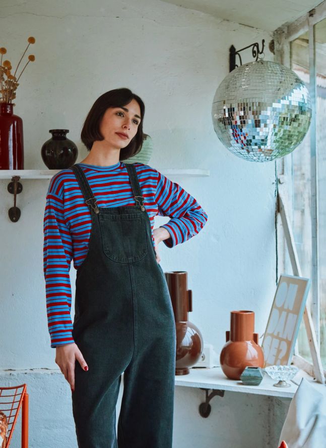 Salopette Ciste Denim | Noir
