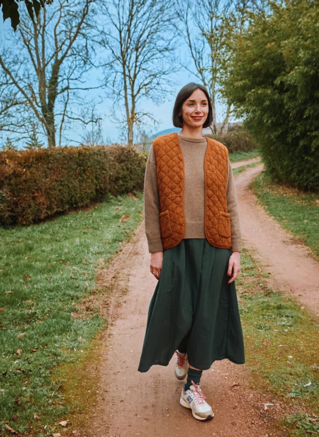 Veste Cercis Coton Bio | Marron