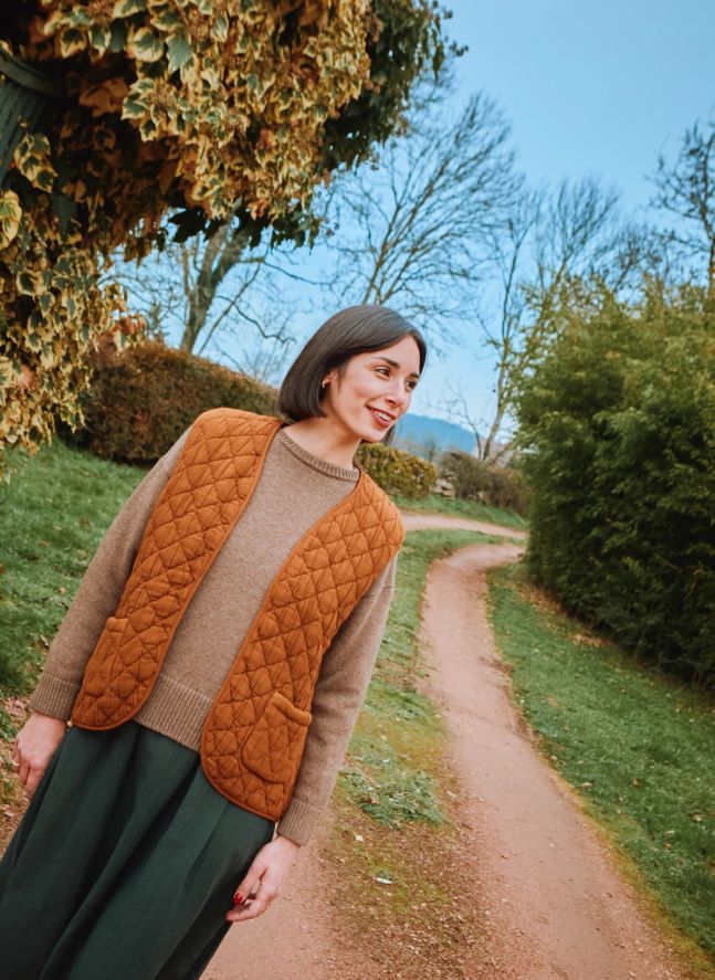 Veste Cercis Coton Bio | Marron