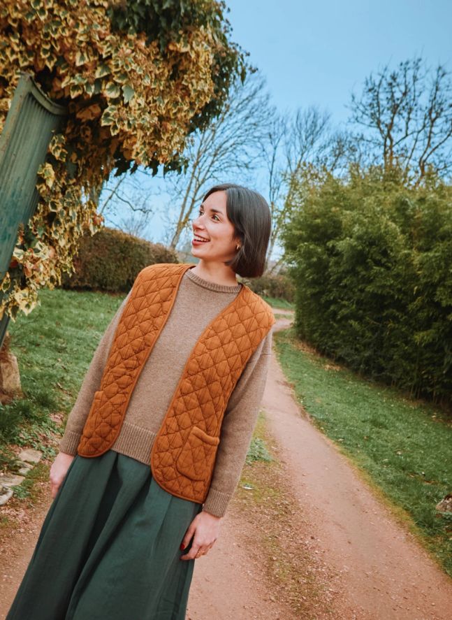 Veste Cercis Coton Bio | Marron
