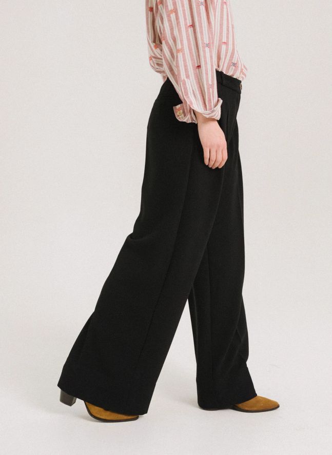 Pantalon Fluide Uptown | Noir