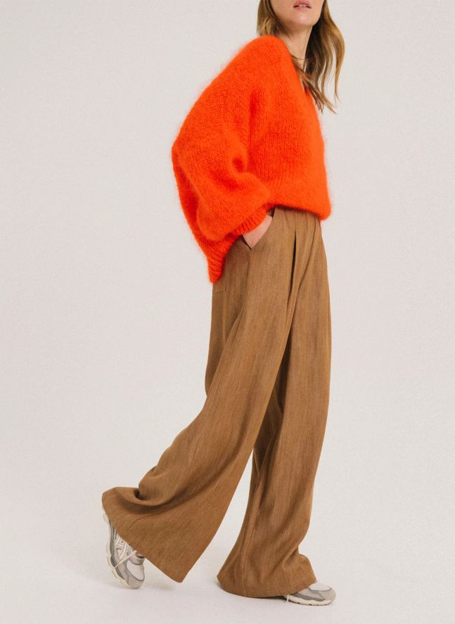 Pantalon Fluide Devrig | Ocre