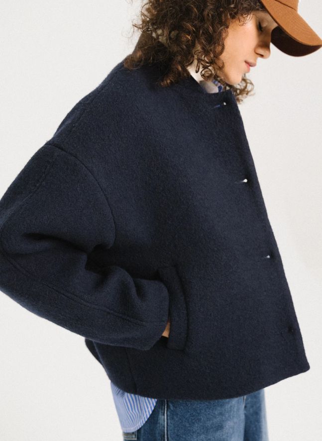 Veste Destiny Coton | Bleu marine