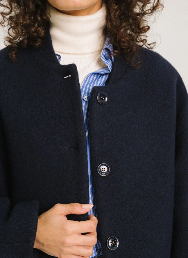 Veste Destiny Coton | Bleu marine