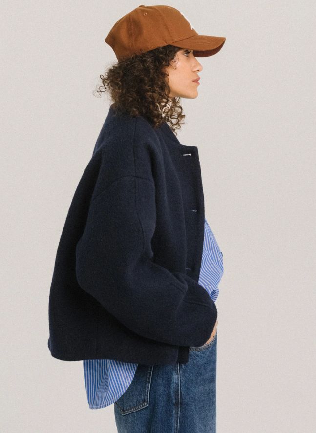 Veste Destiny Coton | Bleu marine