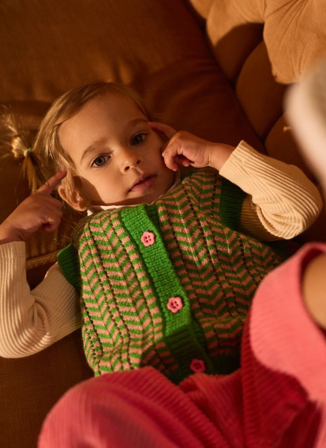 Gilet Sans Manches Sweet | Vert