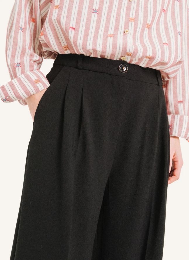Pantalon Fluide Uptown | Noir
