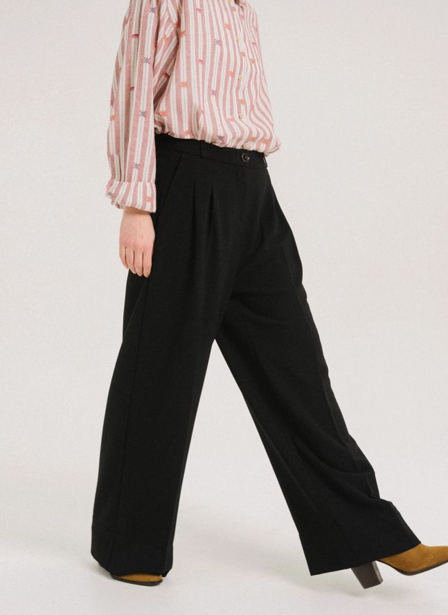 Pantalon Fluide Uptown | Noir