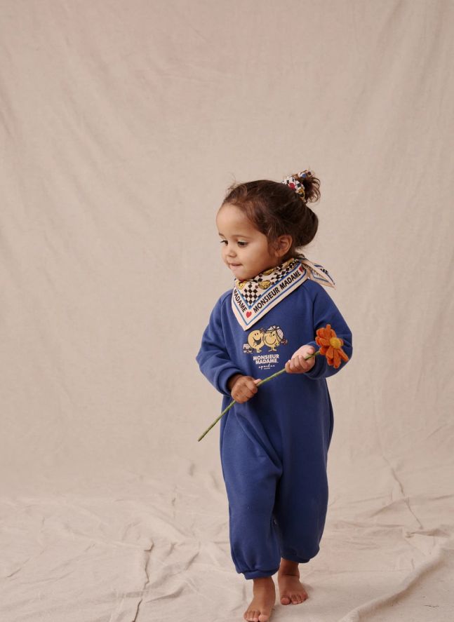 Petit Foulard Manika - Apaches x Monsieur Madame | Ecru