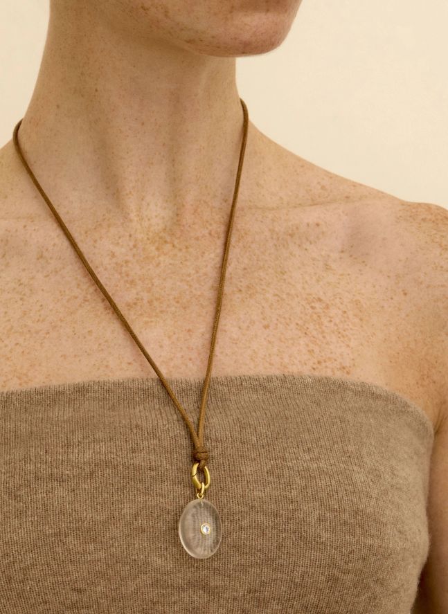 Collier Thalia | Marron