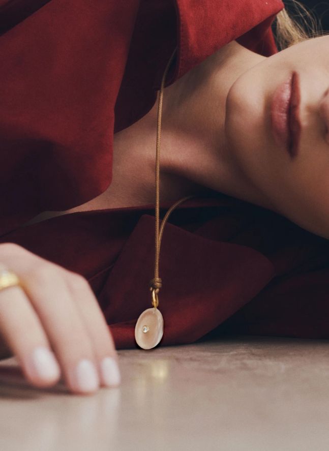 Collier Thalia | Marron