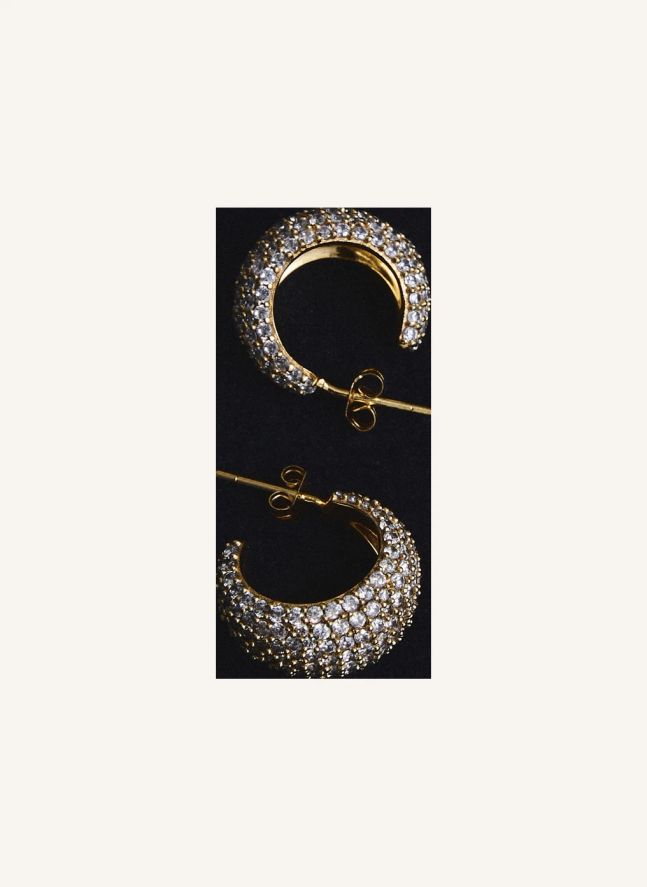Boucles d'Oreilles Christy | Doré