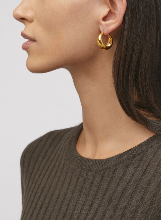 Boucles d'Oreilles Oli | Doré