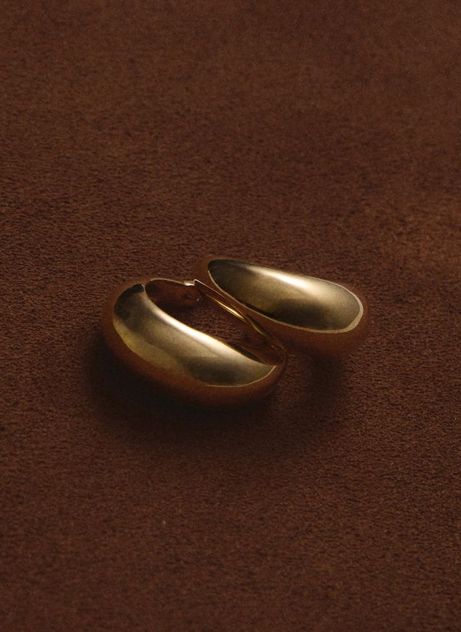 Boucles d'Oreilles Oli | Doré