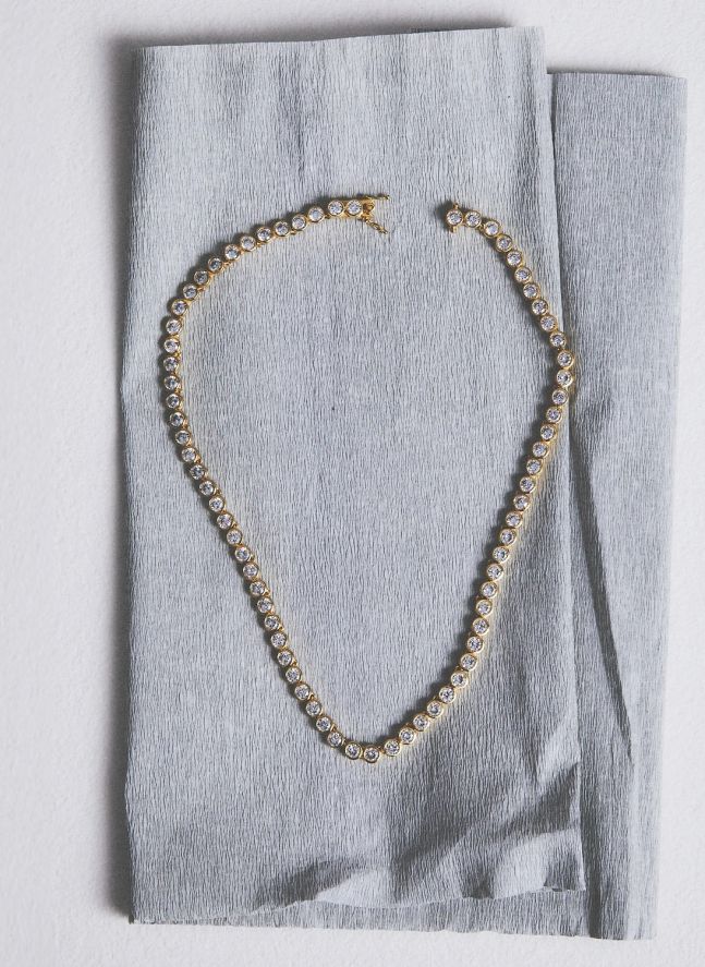 Collier Tennis Chris | Doré