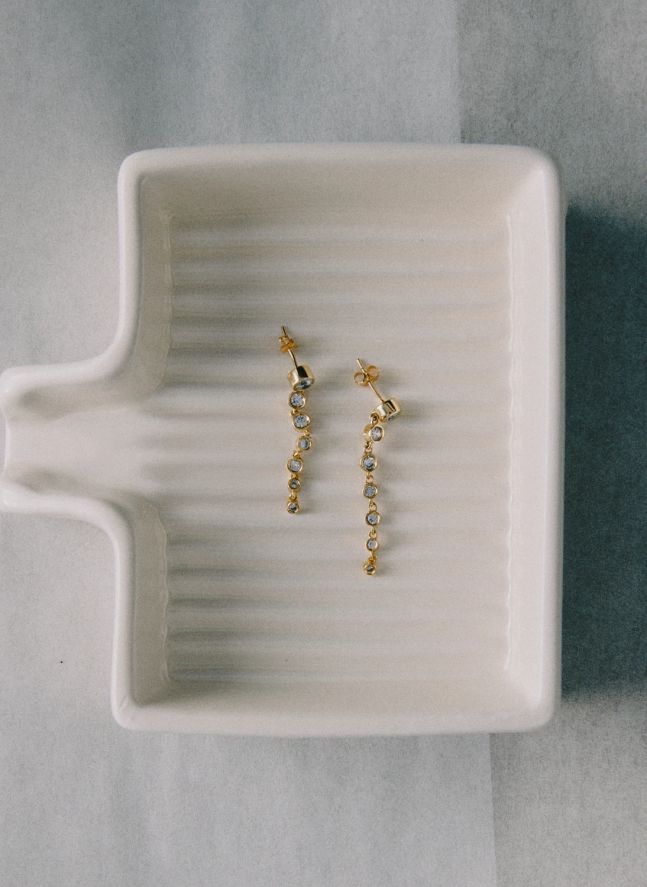 Boucles d'Oreilles Gloria | Doré