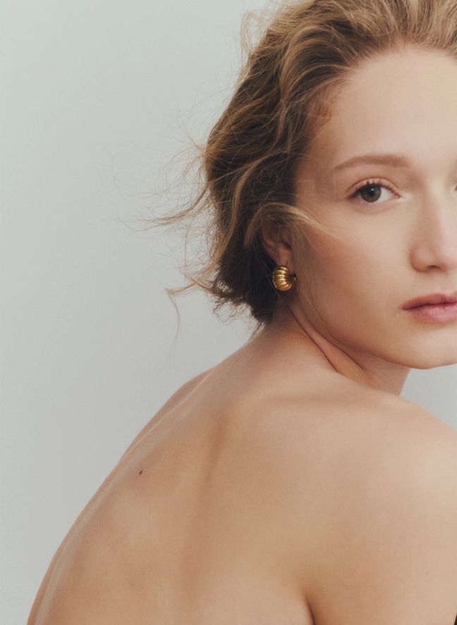 Boucles d'Oreilles Clara | Doré