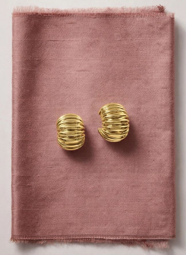 Boucles d'Oreilles Clara | Doré