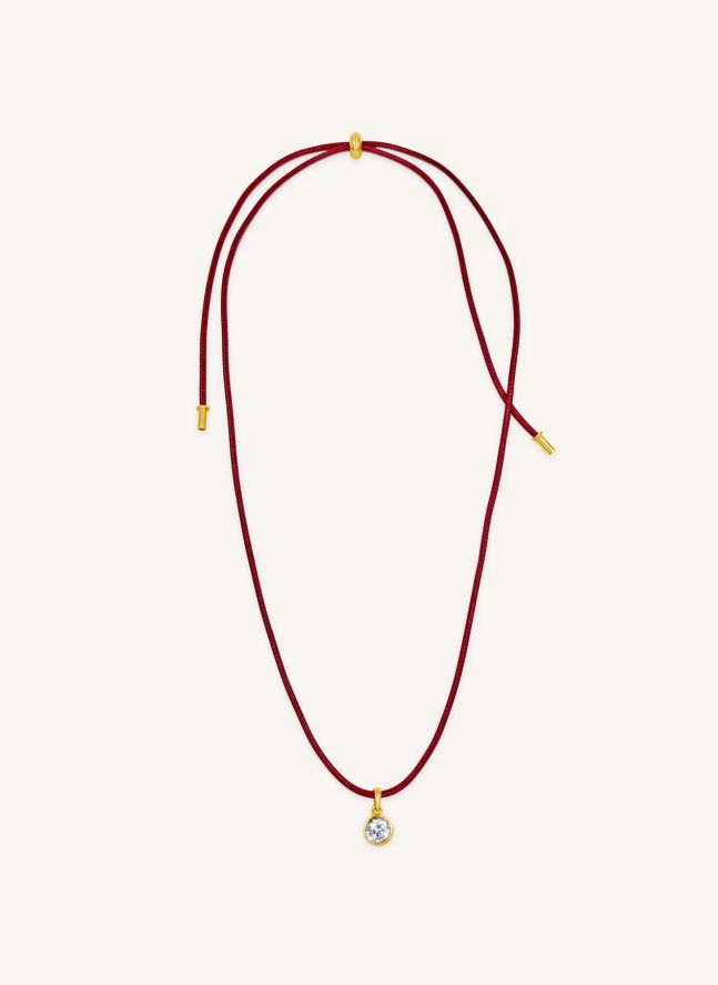 Collier Cleo | Bordeaux
