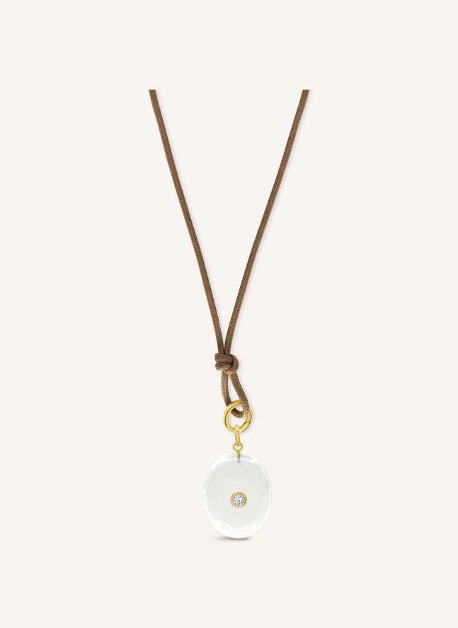 Collier Thalia | Marron