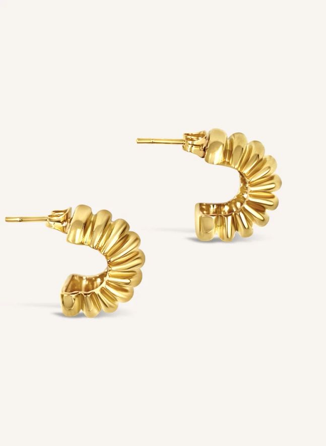 Boucles d'Oreilles Clara | Doré