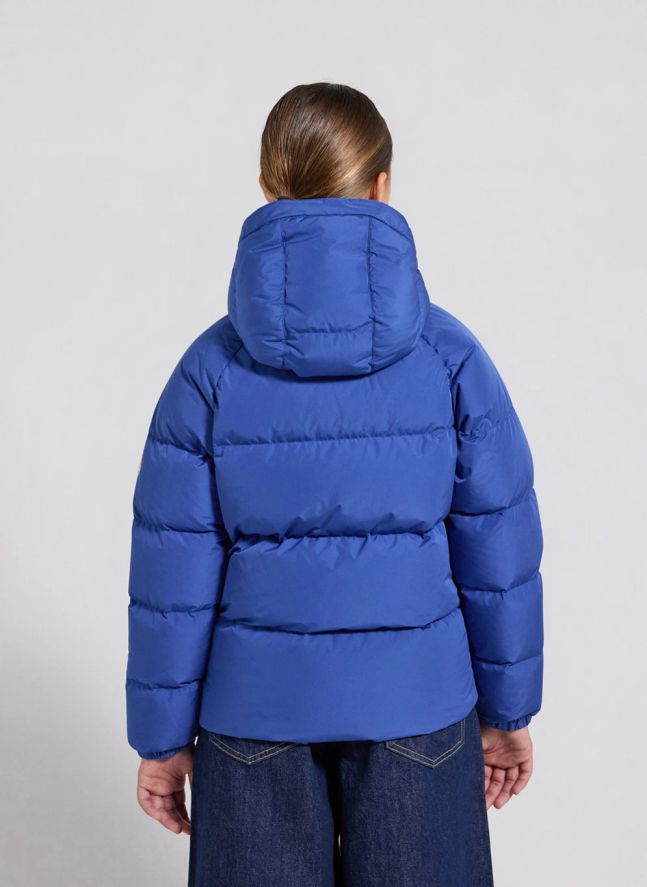 Doudoune Sten Smooth Fibres Recyclées | Bleu