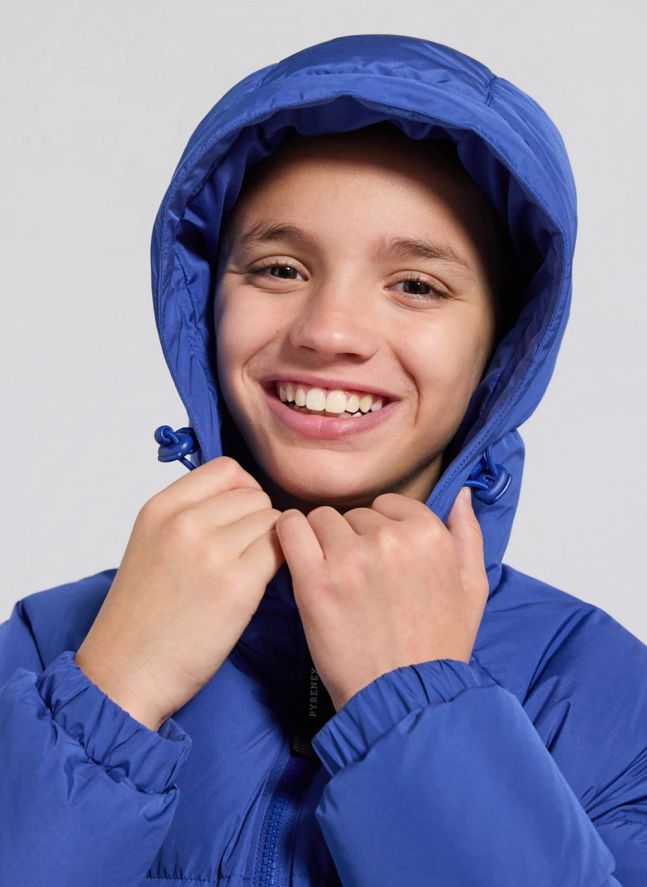 Doudoune Sten Smooth Fibres Recyclées | Bleu