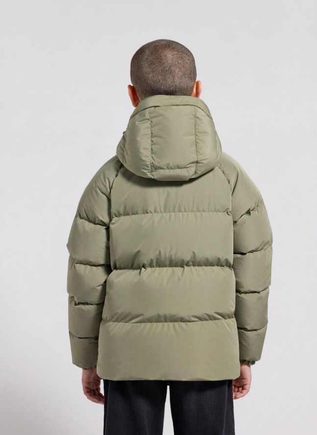 Chaqueta acolchada Sten Smooth de fibras recicladas | Salvia