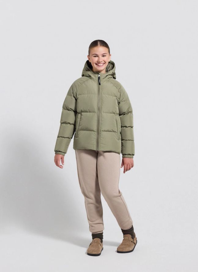 Doudoune Sten Smooth Fibres Recyclées | Sauge