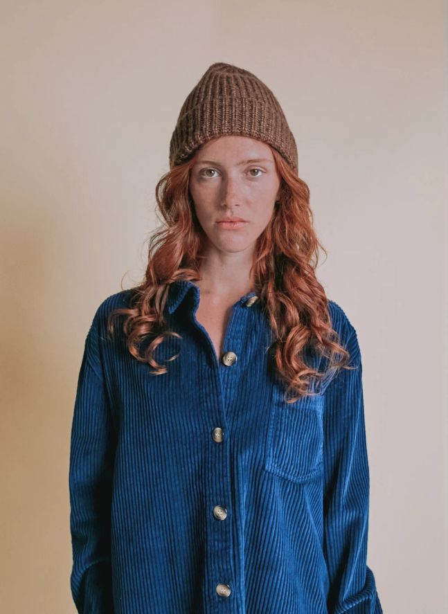 Robe Equinoxe Velours | Bleu marine