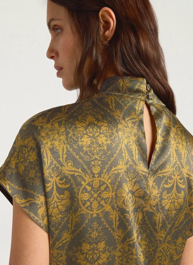 Blouse Ulla Soie | Doré