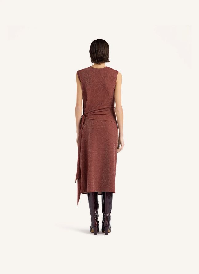 Robe Roca Irrisé | Rouge