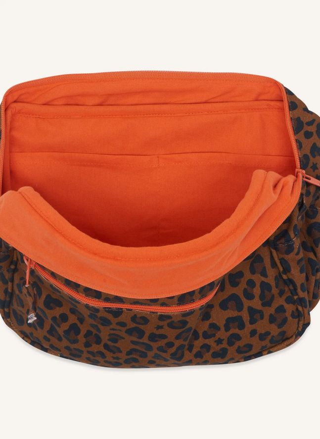 Trousse Léopard | Marron