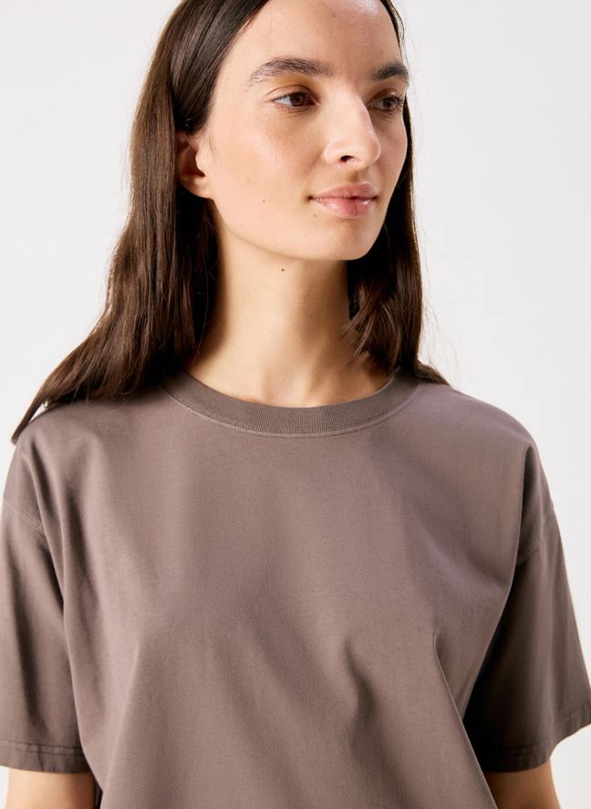T-shirt Fizvalley Coton | Cendre