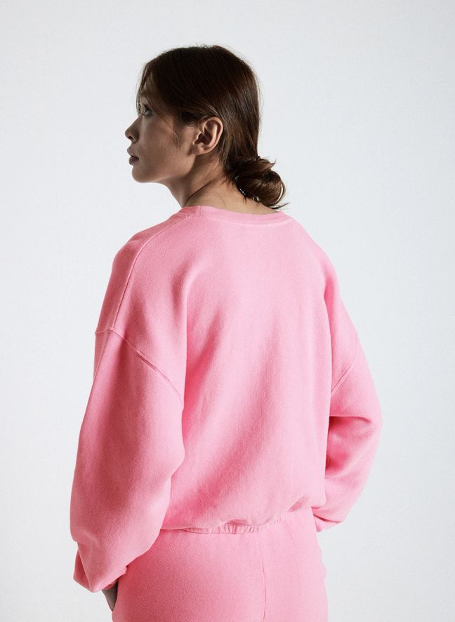 Sweat Izubird Coton | Cerisier