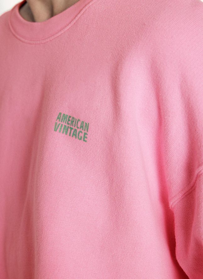 Sweat Izubird Coton | Cerisier