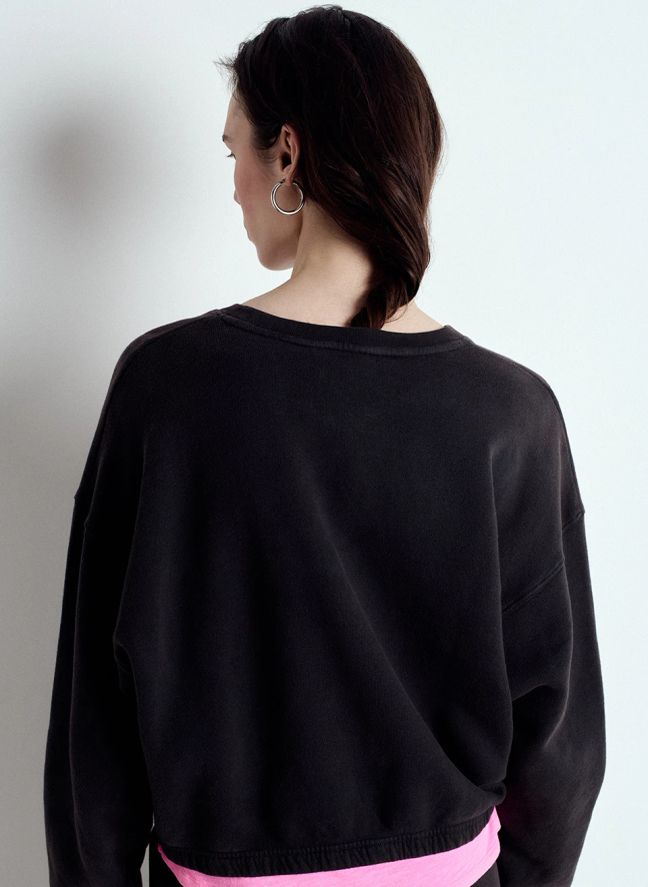 Sweat Izubird Coton | Gris anthracite