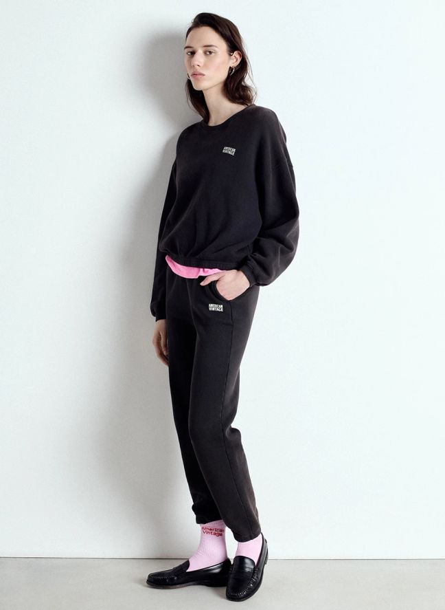 Sweat Izubird Coton | Gris anthracite